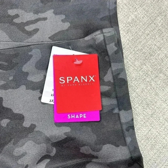 Spanx Leggings Camo Shape Smooth Sculpt Seamless - Picture 6 of 10